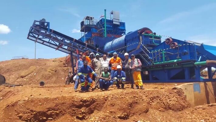 diamond mining process jxsc