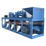 three disc dry magnetic separator