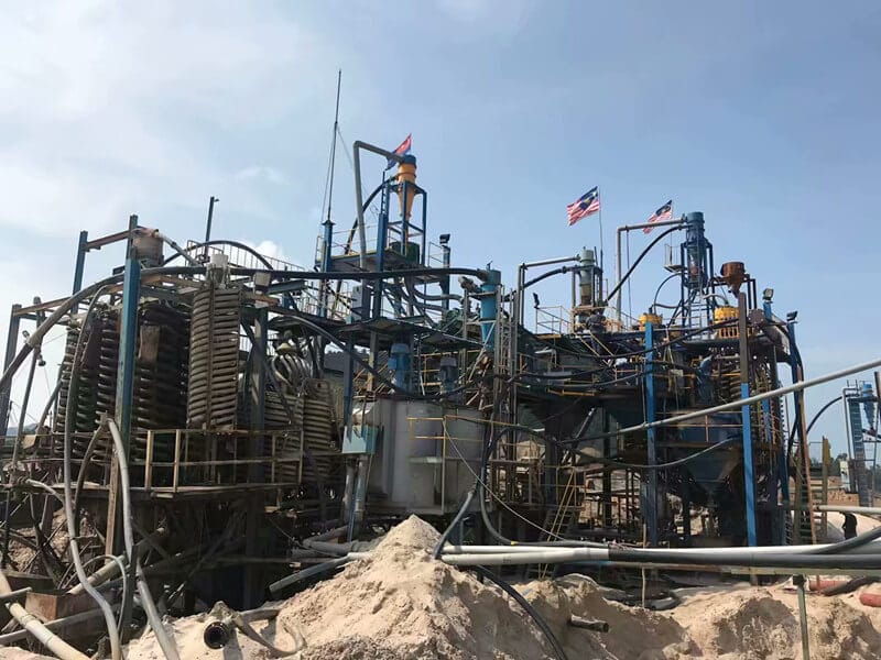 silica sand washing plant JXSC