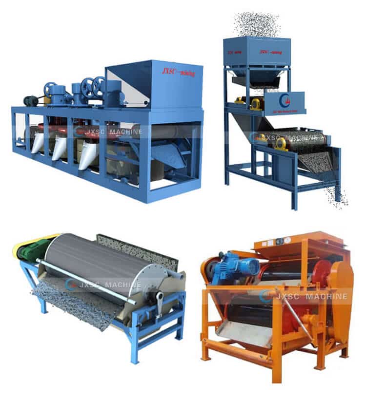 types of magnetic separator