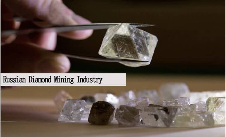 Russian diamond mining industry