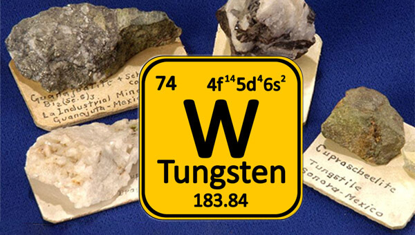 tungsten ore extraction processing