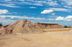 beach sand processing