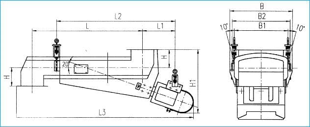 vibrating feeder installation