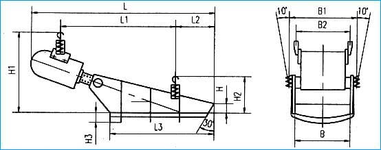 vibratory feeder installation