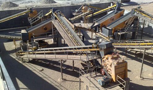 100tph iron ore crusher plant